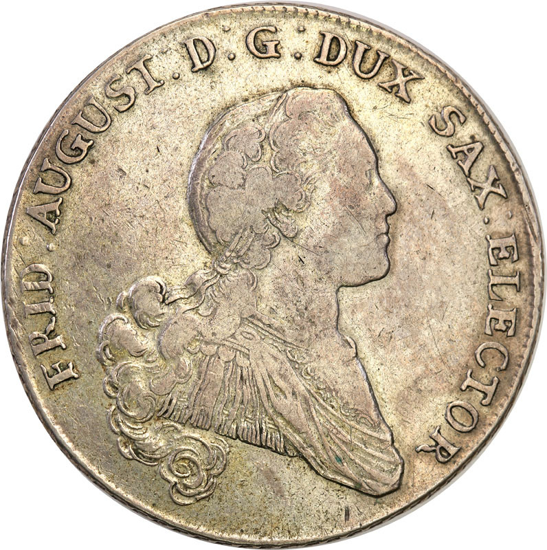 Niemcy, Saksonia. Fryderyk August III (1763-1806). Talar 1768 EDC, Drezno
